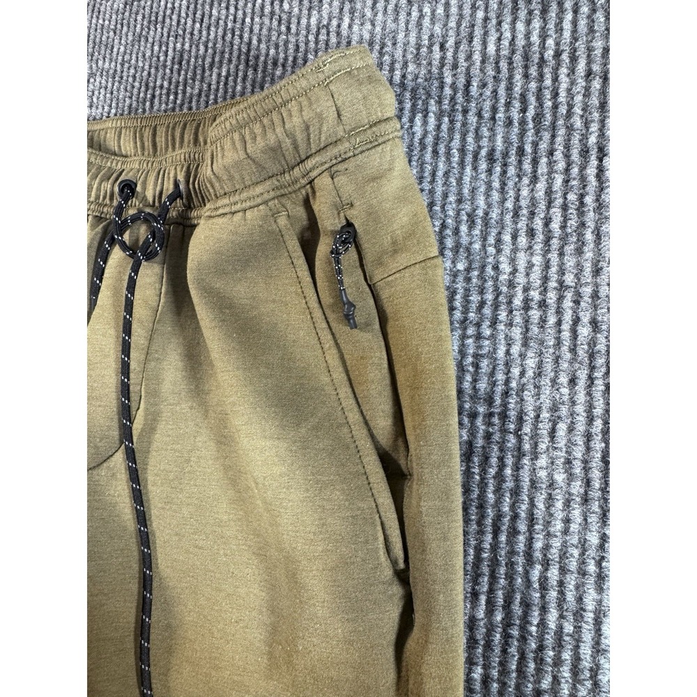 American Eagle Outfitters Men's Brown Jogger‎ Pants XS Drawstring Zip Pocket - Picture 2 of 7